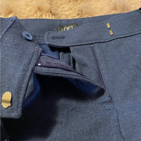 Loft tie waist slim pants size 8 - Picture 7 of 8